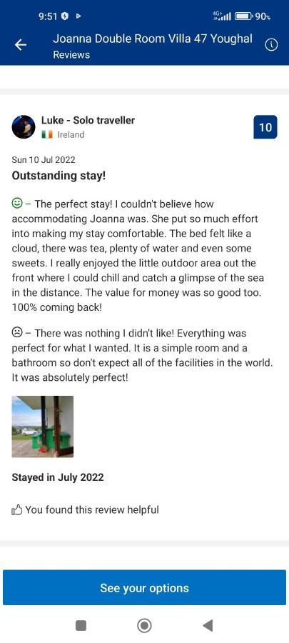 Joanna'S Studio , Key Locker By Whatsapp Own Entrance, Own Bathroom Youghal Exterior photo